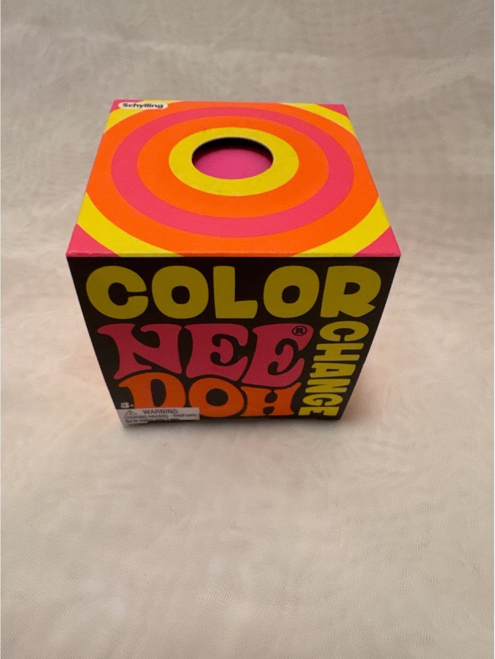 Schylling Color NeeDoh stress ball cube